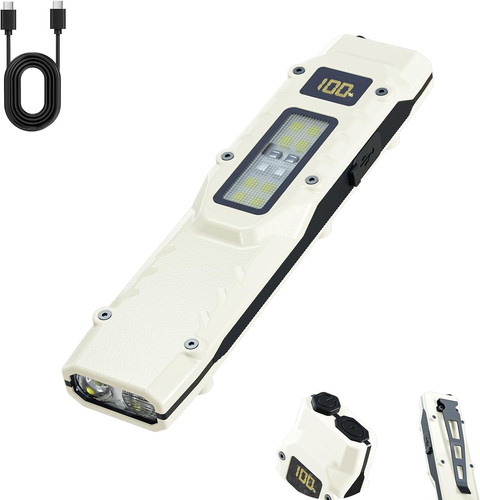 Flat edc flashlight tactical - flat,